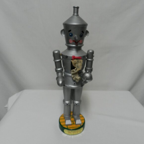 Kurt Adler WIZARD OF OZ Lion Scarecrow Tin Man Dorothy 14" Nutcrackers Set 4 Vtg - Picture 15 of 16